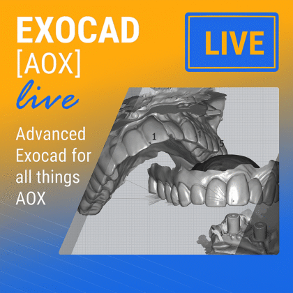 Advanced EXOCAD for all things AOX (EXOCAD AOX)